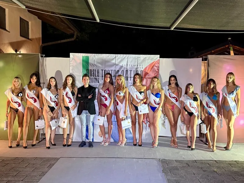 Ivan Quattrocchio presenta le finali interregionali Piemonte‑Valle d’Aosta di “Una Ragazza per il Cinema” con la vittoria finale di Felicia Faller