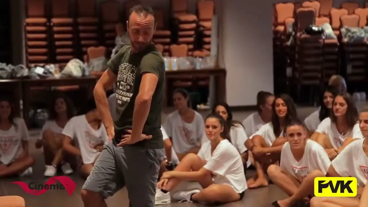 Le prove con Garrison Rochelle alla Finale nazionale del concorso Una Ragazza per il Cinema